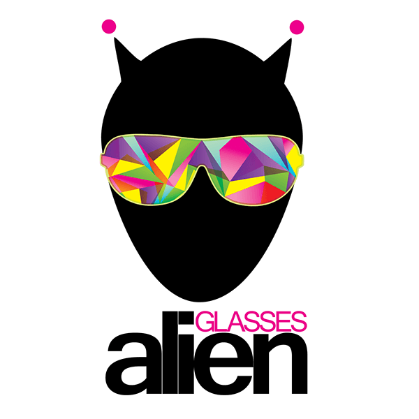 Pink Alien Logo - Alien glasses logo on Behance