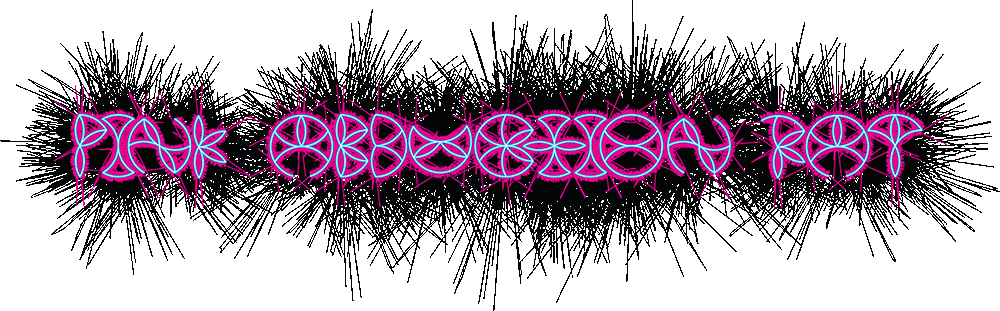 Pink Alien Logo - Pink Abduction Ray ~