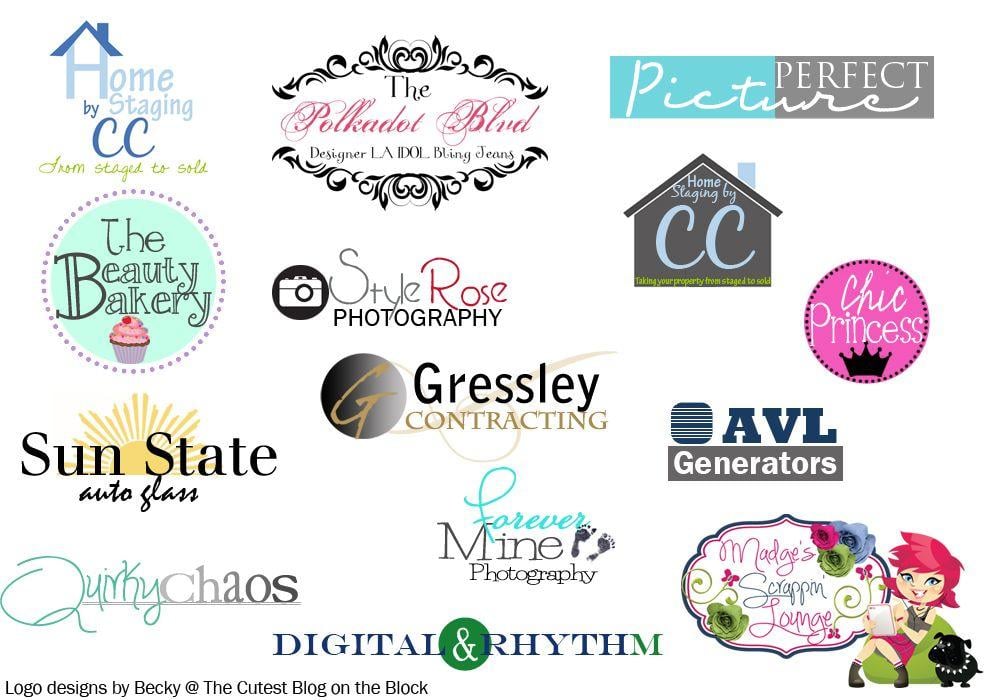 Business Blog Logo - design your business logo the cutest blog on the block custom custom ...