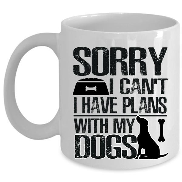 Awesome Dogs Logo - Awesome Dogs Coffee Mug, I Have Plans With My Dogs Cup – Premium Fan ...