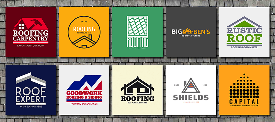 Roofing Logo - Help Your Business Succeed with a Solid Roofing Logo! - Placeit Blog