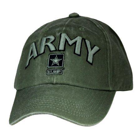 Grey and Green Ball Logo - U.S. Army Logo OD Green Ball Cap - Walmart.com