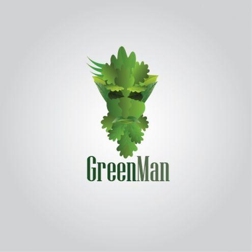 Green Man Logo - DesignContest - Green Man green-man