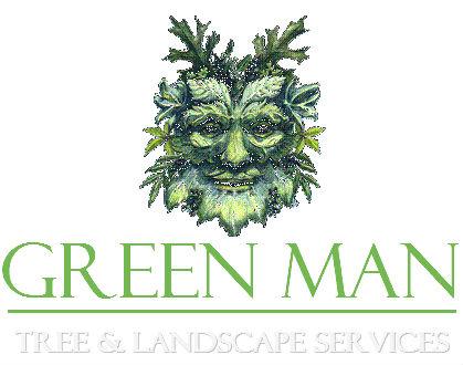 Green Man Logo - Tree Care Services - Green Man Tree Removal and Landscape Services