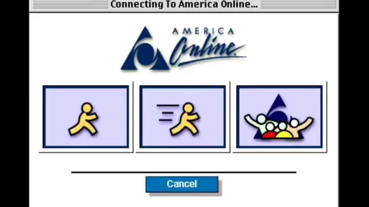 Old AOL Logo - AOL Dial Up Internet Connection Sound + You've Got Mail (America ...