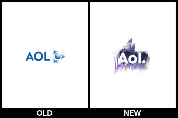 Old AOL Logo - Portland Brand Design | Printing Company DocuMart