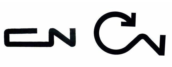 CN Logo - CN Logo Designed by Allan Fleming & CN Brand Guidelines & History