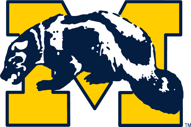 Wolverines Logo - Michigan Wolverines Primary Logo - NCAA Division I (i-m) (NCAA i-m ...