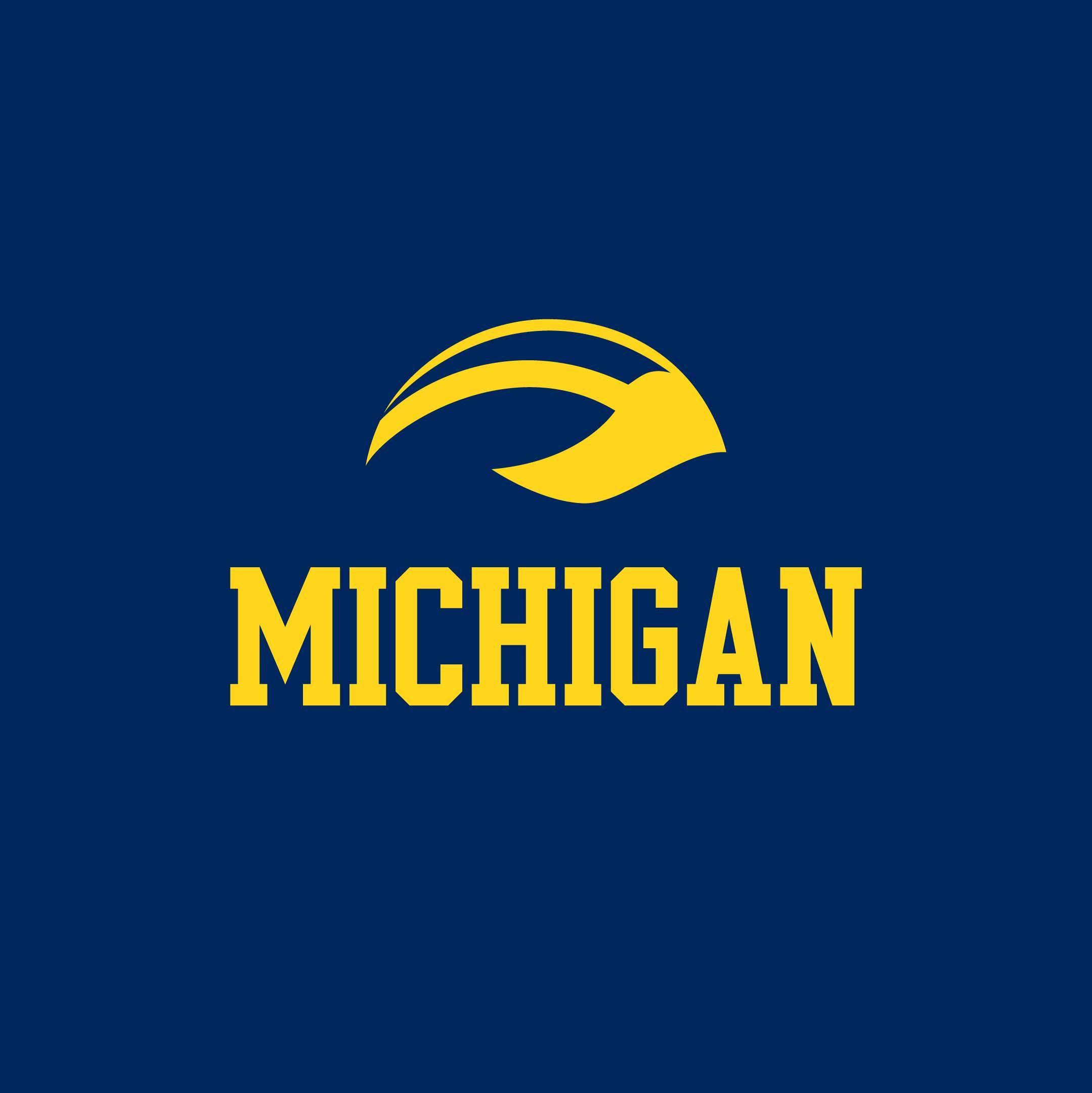 Michigan Football Logo - Michigan wolverines football helmet Logos
