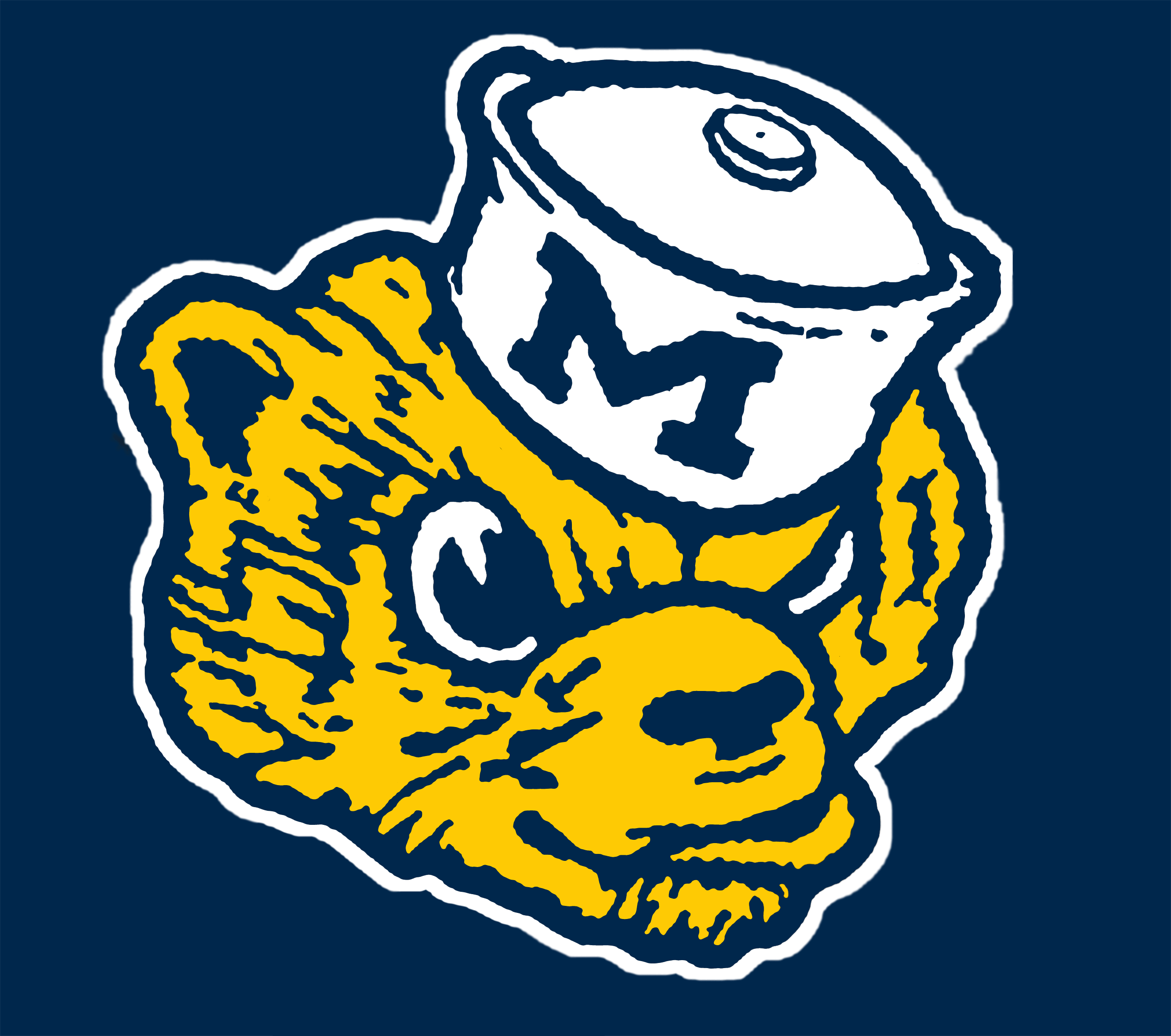 Michigan Football Logo - So, after looking at vintage logos... how did the College Football ...