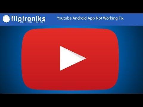 Orange and Blue YouTube Logo - Youtube Android App Not Working Fix - Fliptroniks.com - YouTube