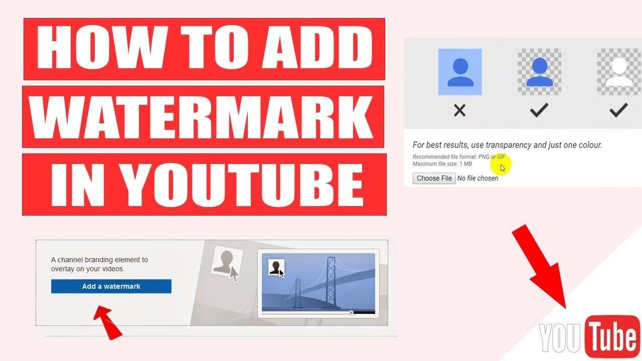 Orange and Blue YouTube Logo - How To Add Watermark In Youtube Videos | Add logo to Youtube Videos ...