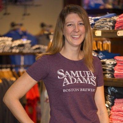 Sam Adams Logo - Sam Adams. Women's Simple Logo T Shirt Small. Women's