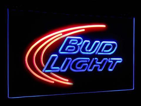 Dual Red S Logo - Bud Light Logo 1 Neon-Like LED Sign - Dual Color | SafeSpecial