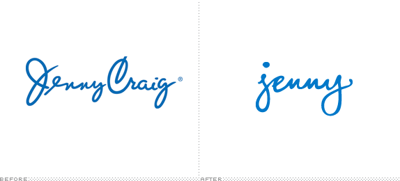 Jenny Craig Logo - Brand New: Jenny from the Block