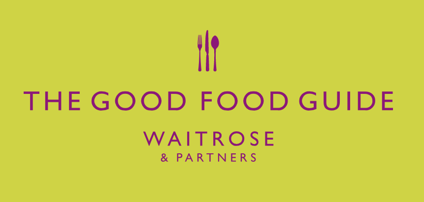 Pink and Yellow Food Logo - Welcome. The Good Food Guide