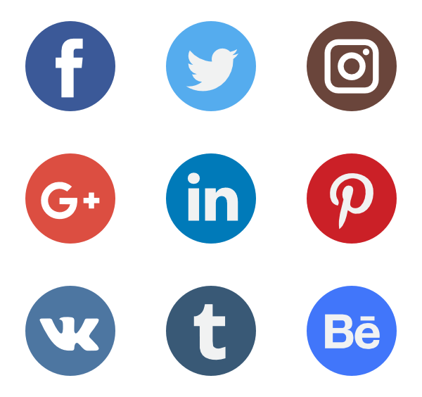 Social Site Logo - social networking site logos 15 social network vector icons eps svg