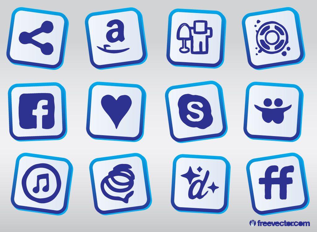 Social Site Logo - Social Site Logo Pack