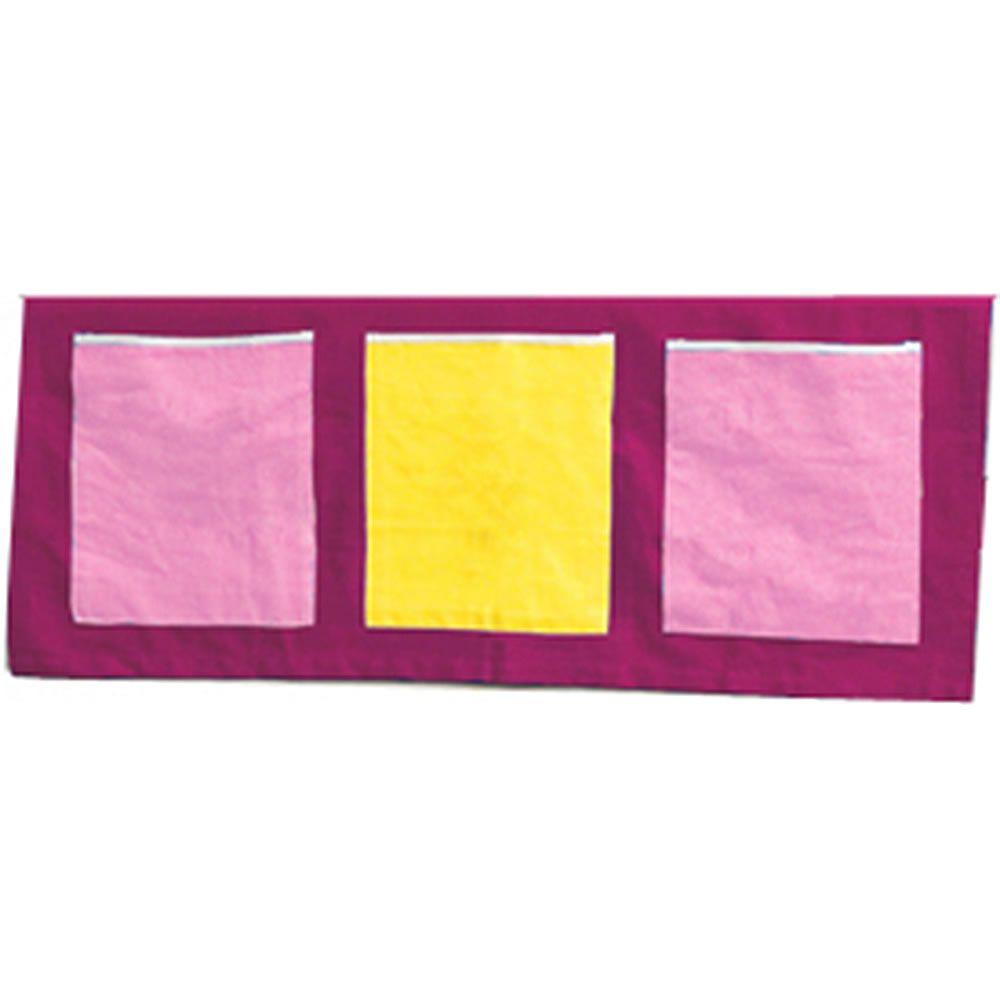 Red Yellow Pink Logo - FTG Kids World Pocket Tidy in Pink Red Yellow