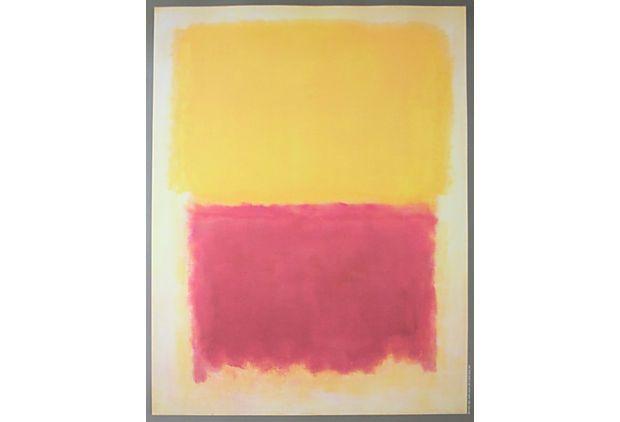 Red Yellow Pink Logo - Beige, Yellow and Purple by Mark Rothko