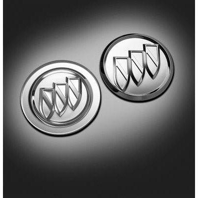 Chrome Shield Logo - Wheel Center Caps, Chrome, Tri-Shield Logo - GM (19157649 ...