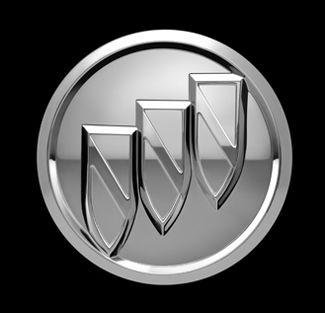 Buick Tri Shield Logo - Wheel Center Caps, Chrome, Tri-Shield Logo - GM (19165001 ...