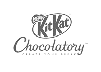 Kit Kat Logo - Kit Kat Logo BW