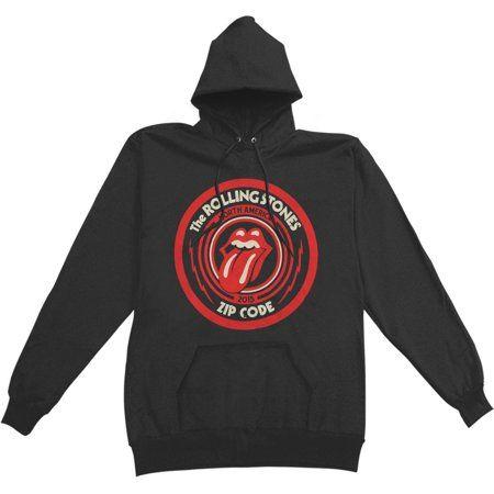 The Rolling Stones Circle Logo - ROLLING STONES Stones Men's Circle Logo Hooded Sweatshirt