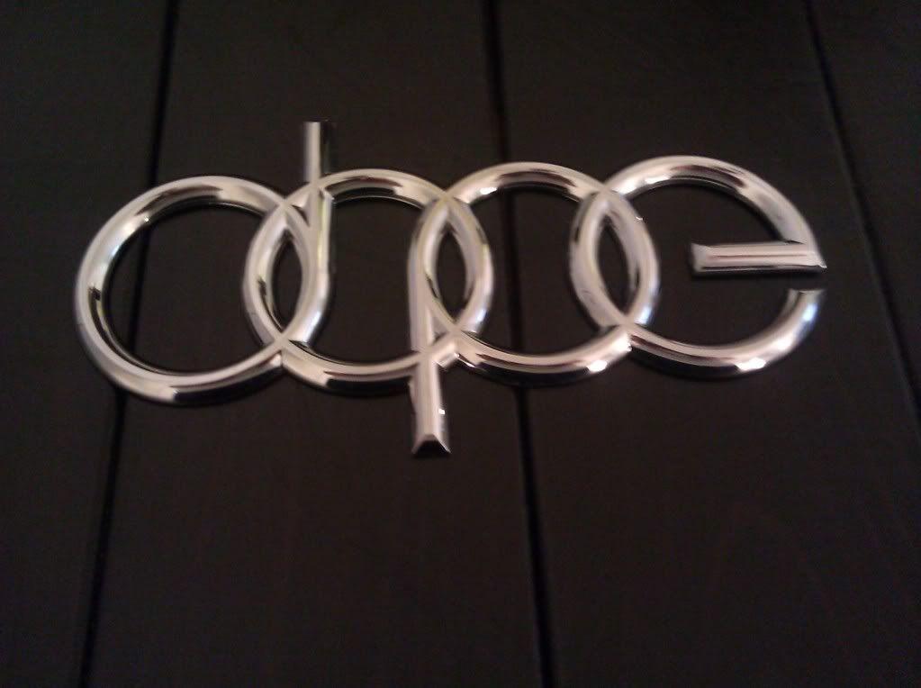 Audi Dope Logo - VWVortex.com - Audi REplacement emblem. DOPE