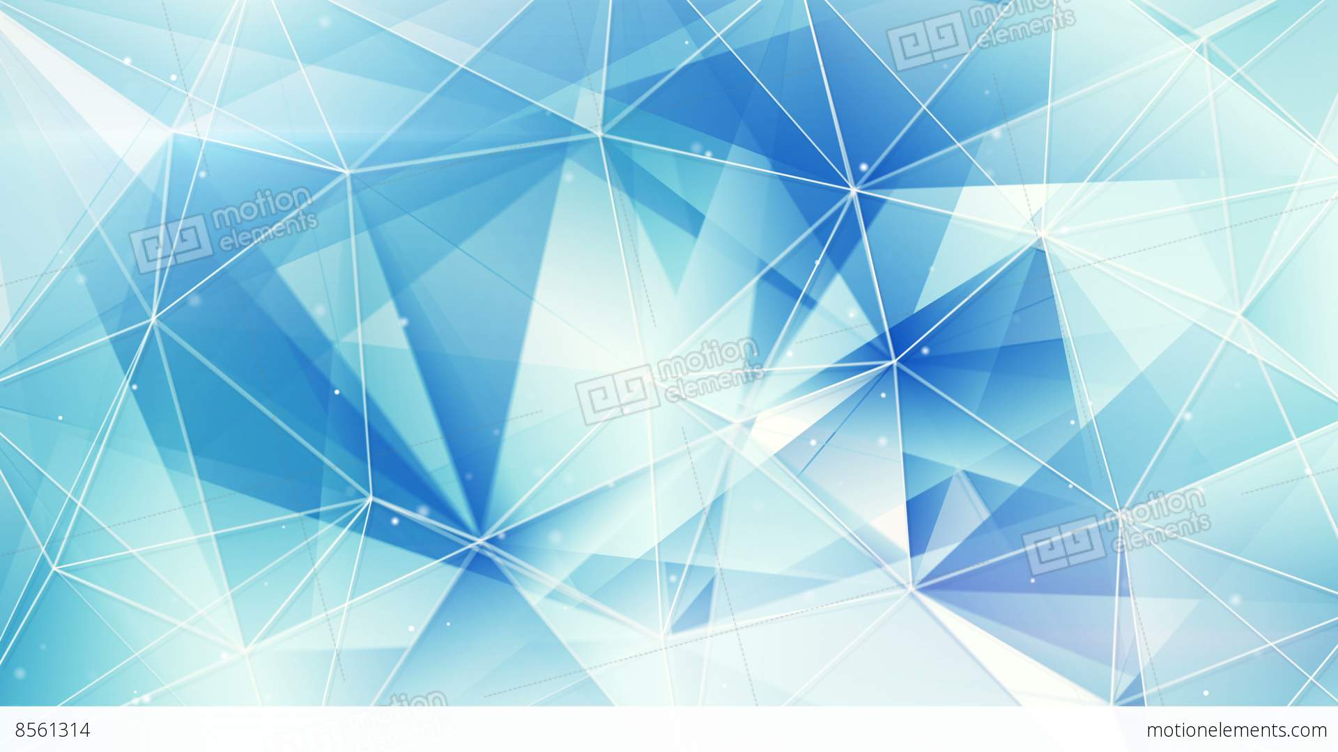 Blue White Triangles Logo - Blue And White Triangles Web Pattern Loopable 4k (4096x2304) Stock