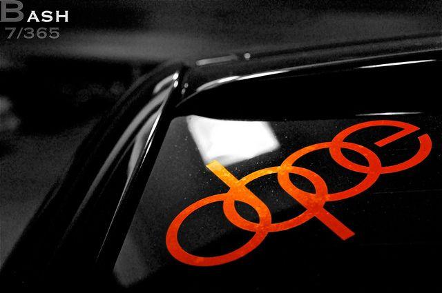 Audi Dope Logo - Audi dope red 7/365 | Ashton Bowles | Flickr
