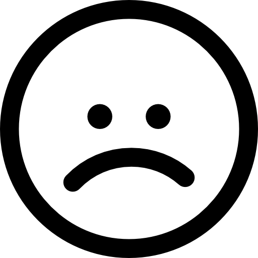 Depressing Transparent Logo - Sad face Icons | Free Download
