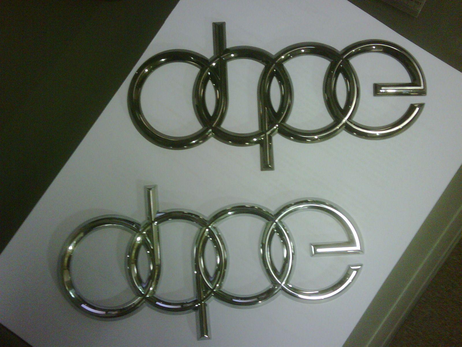 Audi Dope Logo - EBAY Find - Audi Dope Emblem's