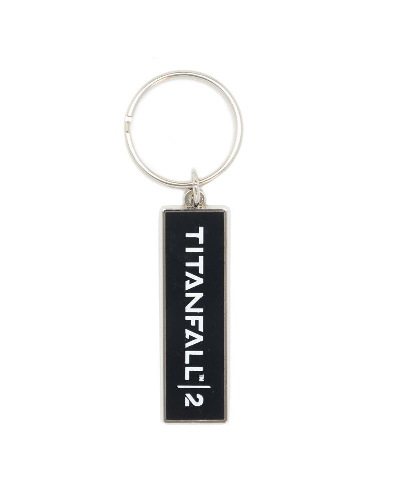 Black and White Titanfall Logo - Official Titanfall 2 Logo Keyring / Keychain