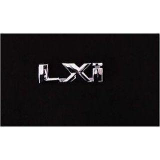 LXI Logo - Buy LOGO decals LXI MONOGRAM EMBLEM CHROME Maruti Suzuki Swift Dzire