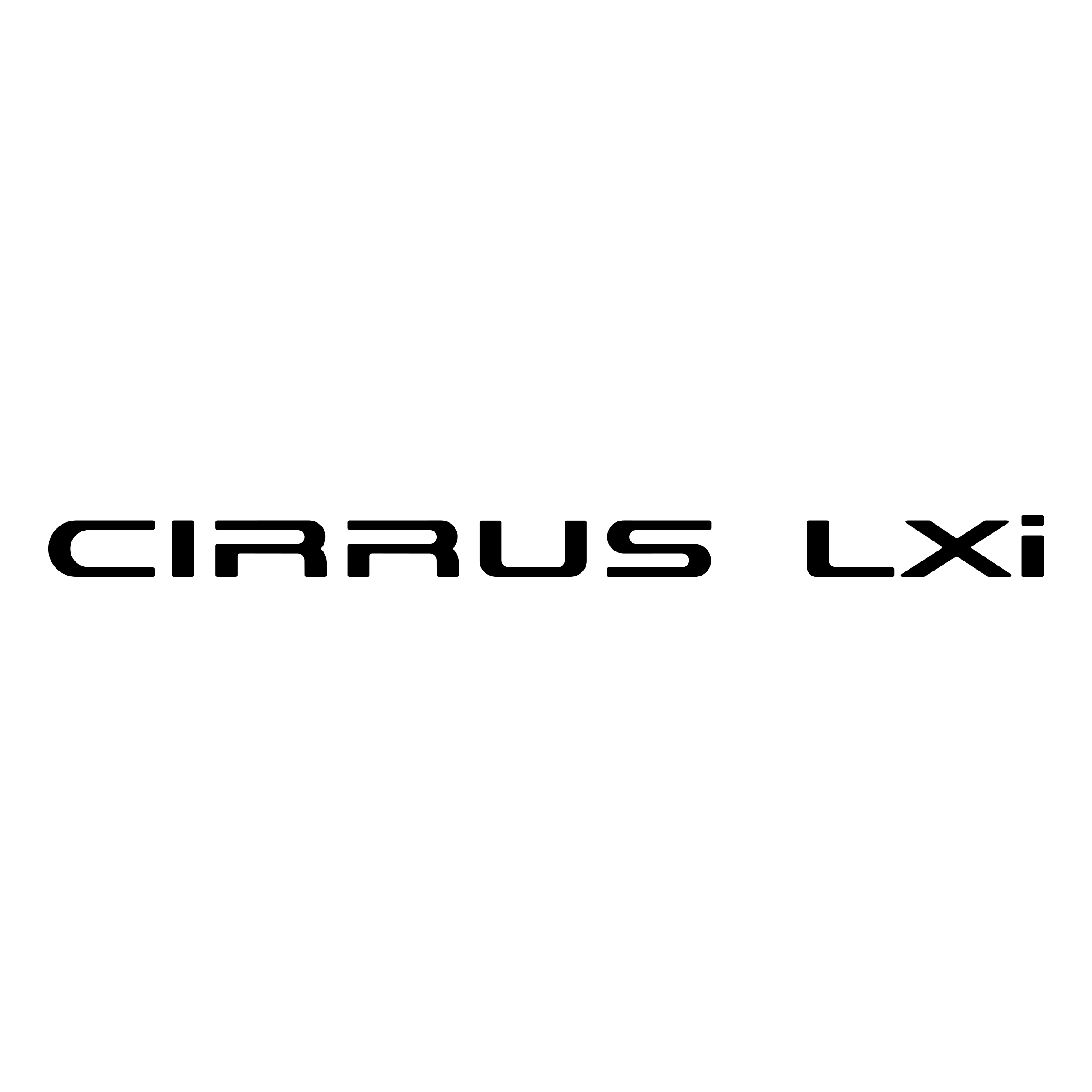 LXI Logo - Cirrus LXi Logo PNG Transparent & SVG Vector