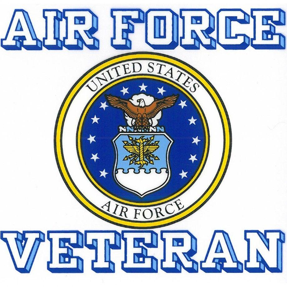 Air Force Seal Logo - US Air Force Veteran With USAF Seal Car Decal