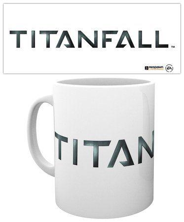 Black and White Titanfall Logo - Titanfall Logo Official New Boxed Mug: Amazon.co.uk: Kitchen & Home