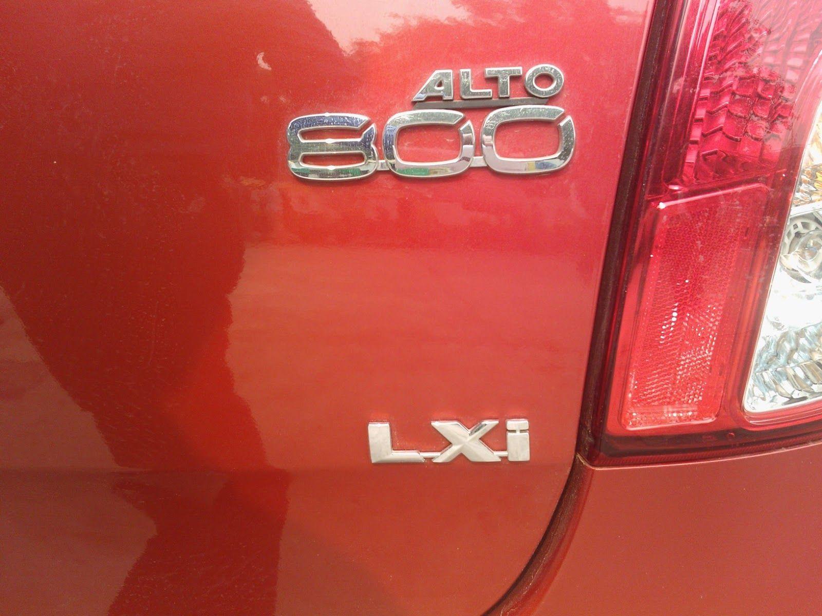 Car Monogram Emblem Decals Logo for Maruti Alto LXI (Set of 04)