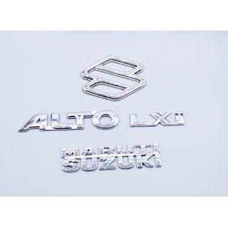 LXI Logo - Buy Maruti Suzuki Alto LXi Logo Monogram Kit Emblem Online - Get 47% Off