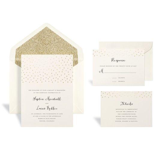 Gold Dot Logo - Buy the Gold Dot Wedding Invitation Kit By Celebrate It™ at Michaels