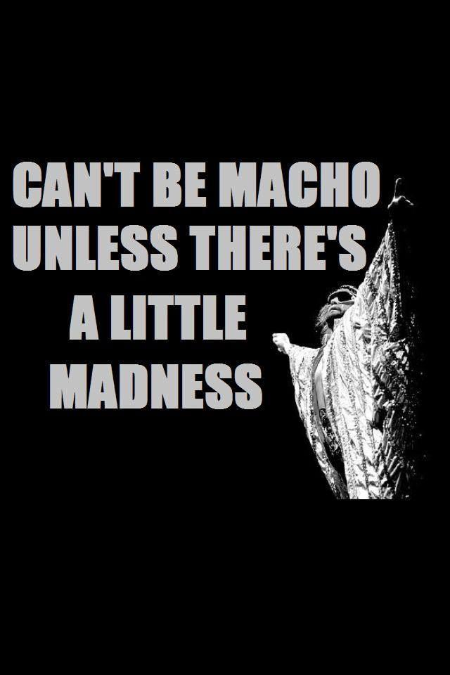 Randy Savage Madness Logo - Macho Madness!!! <3. Macho Man Randy Savage. Wrestling