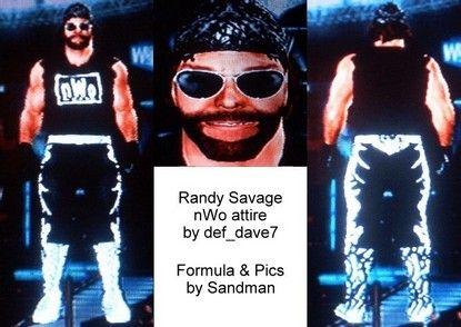 Randy Savage Madness Logo - CAWs.ws 'Macho Man' Randy Savage (Team Madness Attire) CAW for SD ...