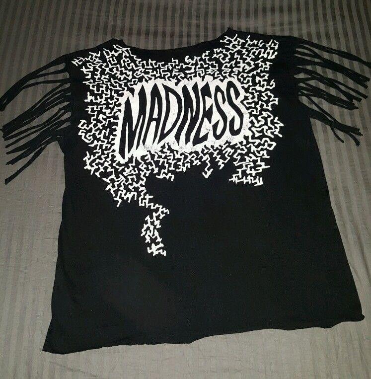 Randy Savage Madness Logo - Macho Man Randy Savage NWO Costume Shirt Glasses Tights Bandana ...