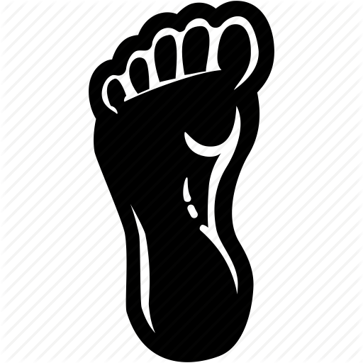 Track Foot Logo - Botton, extremity, foot, insoles, lower, part, track icon