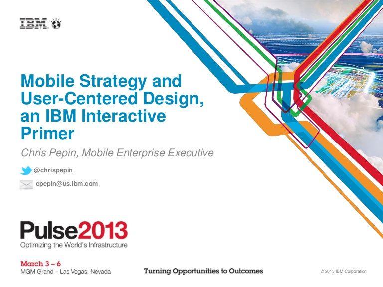 Interactive IBM Logo - Pulse 2013 mobile strategy and user centered design an ibm interactiv…