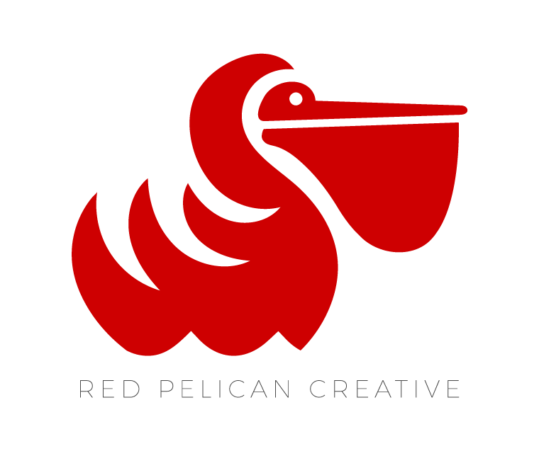 Red Pelican Logo - Patrick McWain - Red Pelican Creative