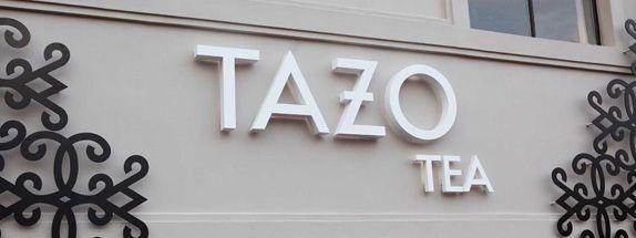 Tazo Logo - Brand New: Tazo Drops the Gothic Act