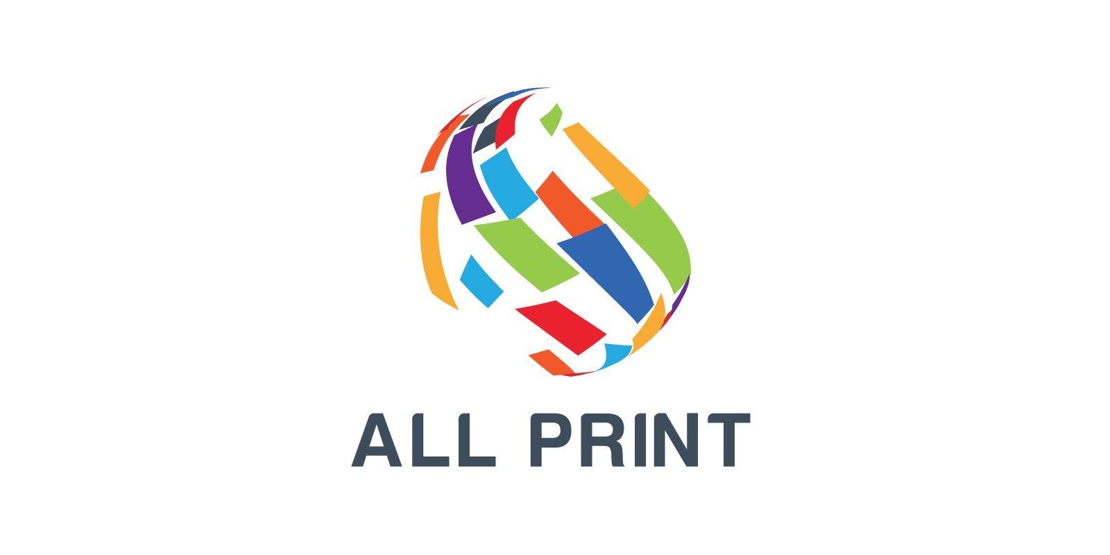 XL Company Logo - Global Printing Company Logo | Codester