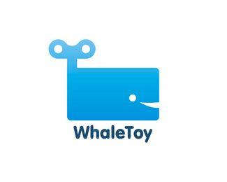 Toy Logo - Whale-Toy Designed by Shtef Sokolovich | BrandCrowd
